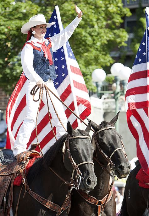 Days of 47 parade - Days of ’47 Rodeo. For more information on the Days of '47 rodeo click here. Days of ’47 Parade. The Days of ’47 Parade will be held on Monday, July 24th, 2024, in downtown Salt Lake City beginning at 9:00 am. For a new adventure, bring the kids, the sleeping bags and the hot dogs downtown on the evening of the 23nd. 